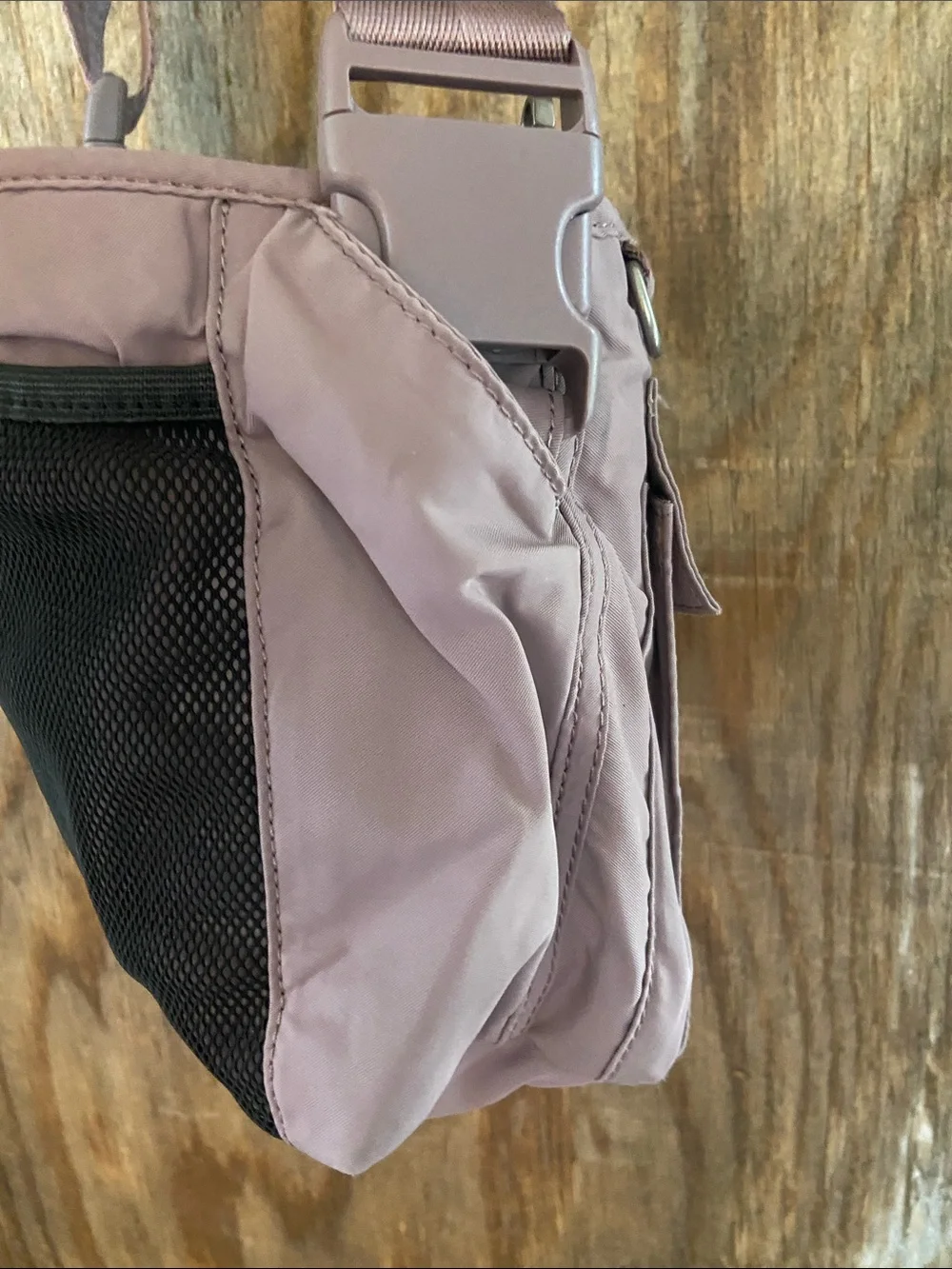 Athleta Mauve Crossbody Messenger Bag